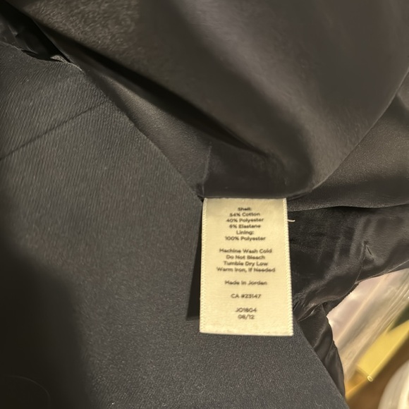 Talbots Lined Skirt Size‎ 8 Navy Business Casual - Picture 4 of 4